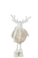Renne debout Poly Beige Medium